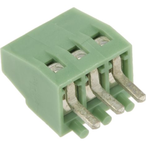 Bornier pour circuit imprimé RS PRO 3 contacts 1 rangée(s) pas de 2.54mm (1/4)