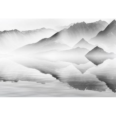 Poster Thème Mountain Lake - 360 x 270 cm (1/3)