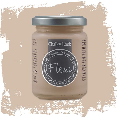 Fleur - Colori a base minerale - Fleur chalky look - effetto gesso 130 ml - scegli il colore / -/F12 james Taupe