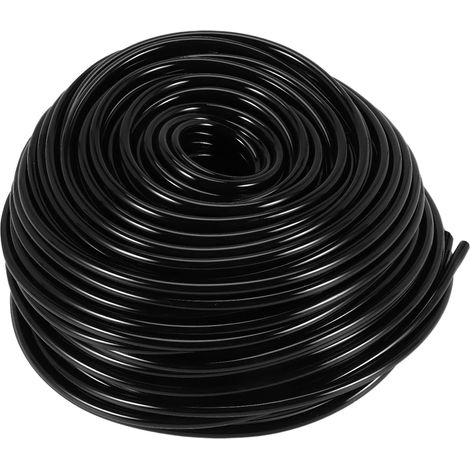Nannigr Tuyau d'arrosage de 50 m, tuyau d'arrosage 4/6mm, système d'irrigation goutte à goutte pour jardin, maison, cour, pelouse (1/5)