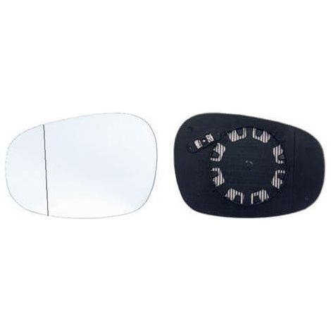 Verre de rétroviseur gauche chauffant asphérique BMW Serie 3 E90/E91 phase 2 2008-2011