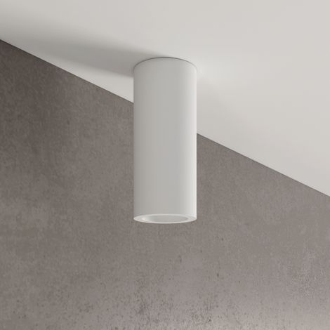 UNIVERSO GS-C140-T PORTAFARETTO ROTONDO IN GESSO VERNICIABILE A MONTAGGIO SUPERFICIALE PER LAMPADINE GU10 e GU5.3 (1/5)
