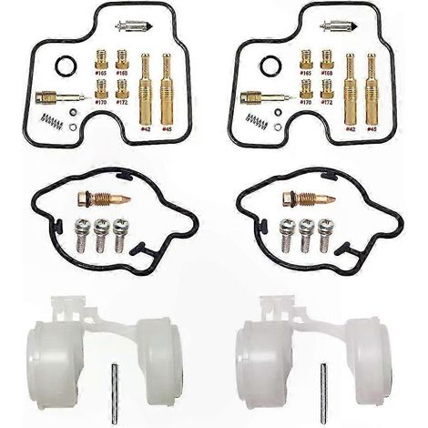 Kit de réparation de carburateur de moto pour XL1000V VARADERO SD01 SD02 : composants de membrane à flotteur (réparation et flotteur) (1/5)