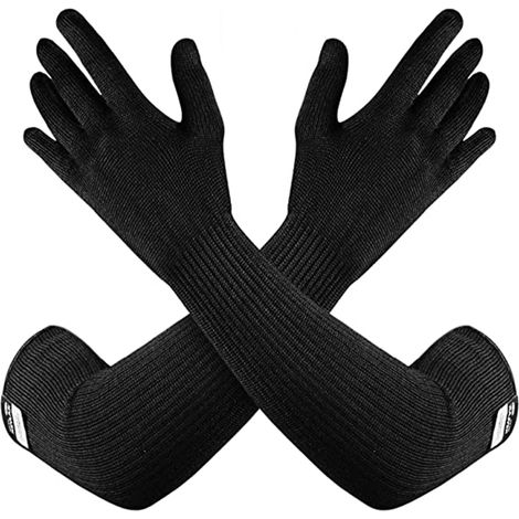 Manchon Anti-coupure - Protection Bras Jusqu'au Coude - Résistant Coupure et Déchirure - Pour Travail Industriel - 1 Paire (1/5)