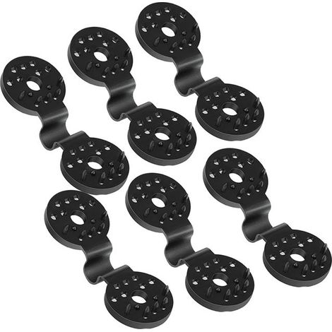 40 clips pour filets de parasol, outils de jardinage, voiles d'ombrage, jardin d'hiver (1/5)