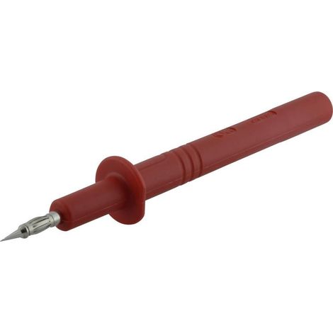 SKS Hirschmann PRUEF 2700 Punta de prueba roja 4 mm