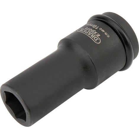 Draper Expert HI-TORQ® 19mm 3/4" Drive Deep Impact Socket with 6-Point Square Drive (1/5)