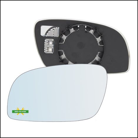 Piastra retrovisore termica lato sx-guidatore per volkswagen touran i (1t1) dal (1/3)