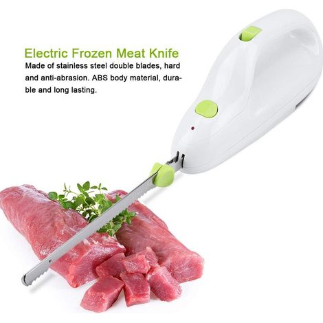 Coltello elettrico per carne congelata, coltello elettrico per pane, coltello elettrico da cucina coltello elettrico per tagliare pane di carne, formaggio, verdura e frutta (1/5)
