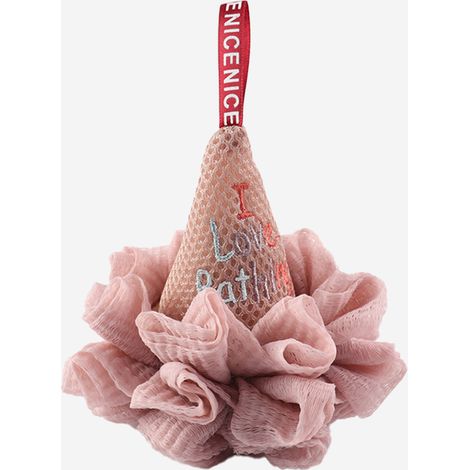 Sponge De Bain - Boule À Mousse En Maille - Exfoliant Corps - Pour Douche Et Baignoire - Lot De 4 (1/5)