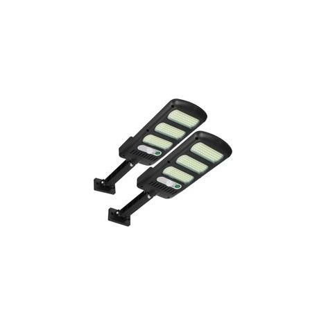 Lampes Solaires Extérieures, 2 Pack 213 LED Éclairage de Sécurité D'extérieur avec Détecteur de Mouvement Étanche 180° Ajustable pour Mur Extérieur (1/5)
