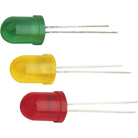 Packung mit 100 Stück LED 10 mm Farbe grün Electro Dh 12.675/10/V 8430552021659