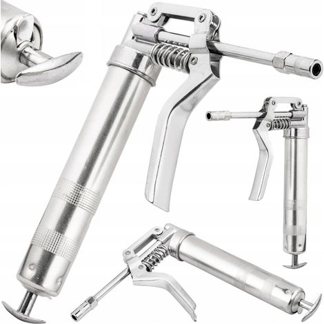 PISTOLET À GRAISSER MANUEL 120 ml LUBRIFICATION MINI PETIT ATELIER POUR GRAISSE