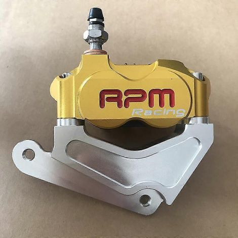 Étriers de frein radiaux à quatre pistons de 82 mm pour moto Honda Dio AF 18/27/28/34/35 - Or 200 mm (1/5)