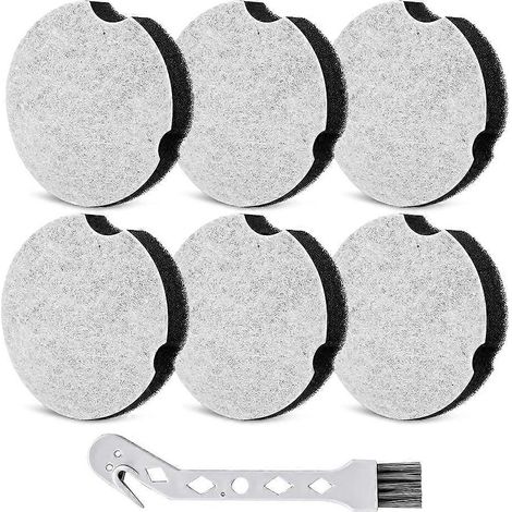 Lot de 6 filtres pour Bissell Electric compact aspirateurs 1520/2112/3508/3437 Cleanview compact Turbo Upright série (1/5)