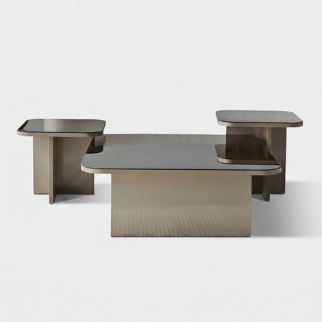 Mesa de centro moderna con estantes escalonados Jazz