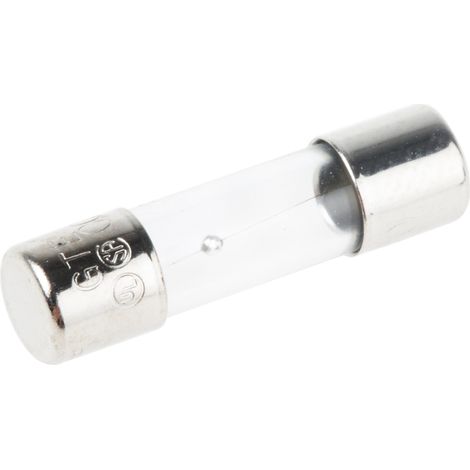 Cartouche fusible RS PRO, 500mA, 5 x 20mm, Type T, 250V c.a.