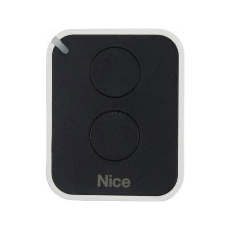 Télécommande 2 canaux 433.92 MHz – Émetteur mural pour motorisations NICE – Compatible avec portails et portes de garage
