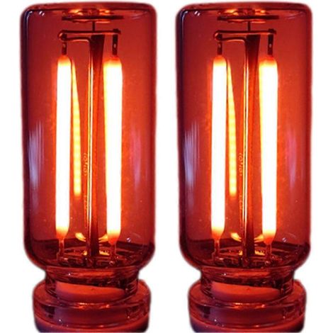 Veilleuse de chevet tactile USB, mini lampe LED à intensité variable pour chambre, voiture, ambiance romantique et décoration intérieure moderne (2 en cours de chargement, rouge) (1/5)