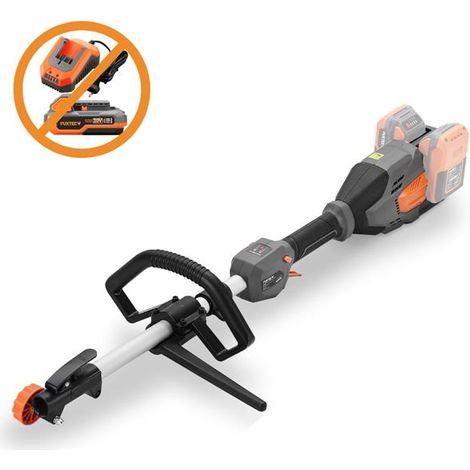 FUXTEC Multitool à batterie FX-E2MTB appareil combiné 40V compatible taille-haie élagueur débroussailleuse tige aluminium (1/5)