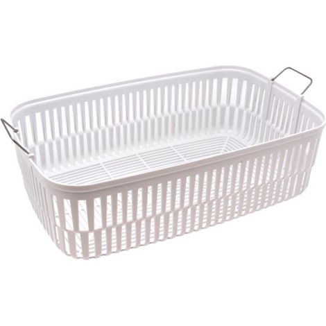 Perel Panier de rechange pour nettoyeur à ultrasons VTUSC6, 6 L, blanc (1/3)