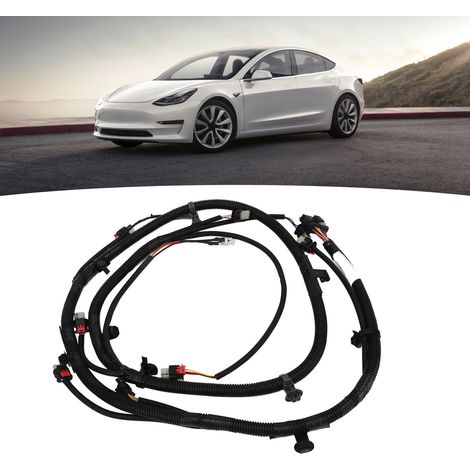 Kabelbaum für den Parkassistentensensor an der vorderen Stoßstange von Tesla, Teilenummer 1067958-00-G, passend für Tesla Model 3 von 2017 bis 2021. (1/5)