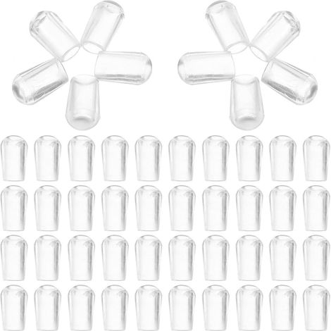 de vis en caoutchouc PVC transparent SECFOU lot de 50 pour (1/5)