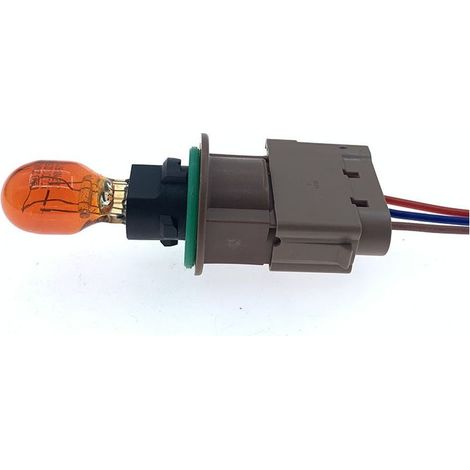 9E53-13411-AA Compatible avec Ford Mustang 2015-2017 et Fusion 2010-2012 : douille de clignotant avant (douille + fiche + ampoule).