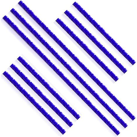 9PCS Bandes en Peluche pour Dyson V6 V7 V8 V10 V11, Soft Plush Stripe Bandes, Bandes de Rechange, pour Dyson Aspirateur Brosse Electrique Bande Autocollante, 3 Longues 6 Courtes Bande Peluche Douce (1/5)