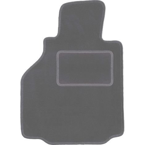Fahrermatte aus Samt für: Porsche Boxster (Typ 986) Coupé, Cabrio (1997–2004) Graphit