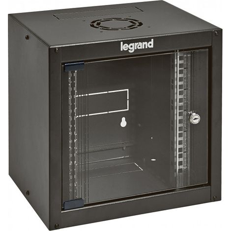 Legrand – Coffret de communication fixe 10 pouces monté – Capacité 6U – Dimensions 362x320x300mm – Pour installation en espaces confinés