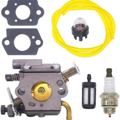 Kit carburateur, filtre air, bouchon réservoir, durites compatible Stihl MS200 MS200T 020T, 1129 120 0653