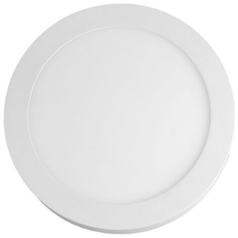 Plafonnier LED 18W 224x224 mm Downlight Blanc Neutre (rond ) (1/5)