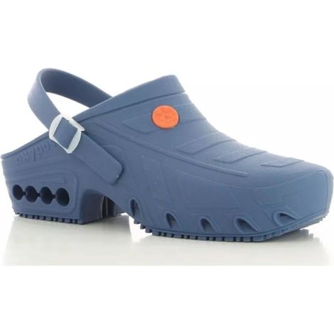 Oxypas Oxyclog ESD SRA Zoccolo da lavoro autoclavabile Blu scuro 39-40