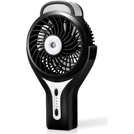 Ventilatore portatile silenzioso per camera da letto, campeggio e viaggi, facile da usare.