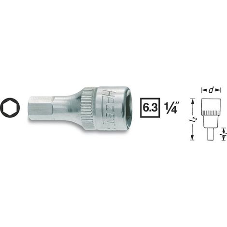 Douille mâle Hinox (acier inoxydable) 3 mm HAZET