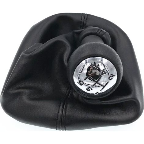Ulisem Pommeau de levier de vitesse 5 vitesses en tissu pour Citroën C3 C5 XSARA et Peugeot 207 307 406 (1/5)