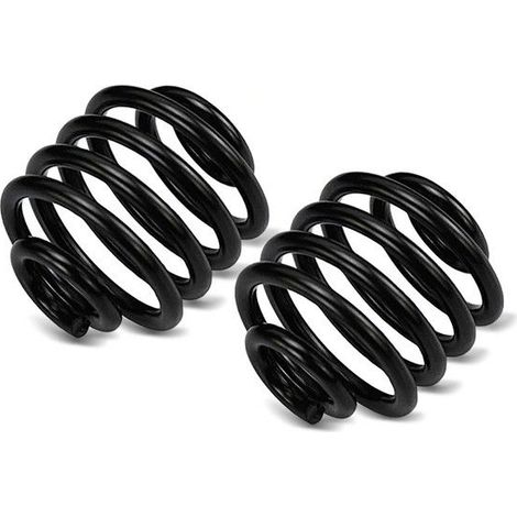 Feder Sitz Motorrad für Solo-Sitz FQ1 Feder Sitz Bobber 2,28" schwarz