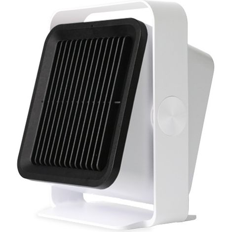 Mini-Heizung kann die Windrichtung nach oben und unten einstellen, Heizung, Home-Office-Elektroheizlüfter YMYNY (1/2)