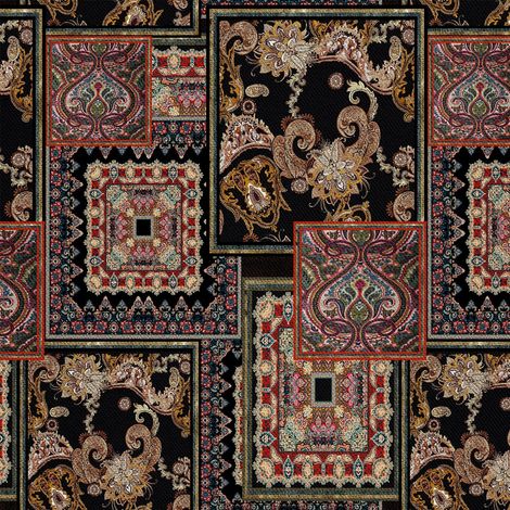 Decoffe exterior Oxford - Motiv Teppichmuster I DX625 (1/5)