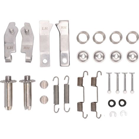 Ortviai Kit de pièces détachées pour frein à main arrière en acier inoxydable X4229 pour Chevrolet Corvette C2/C3 (1965-1982) (1/5)