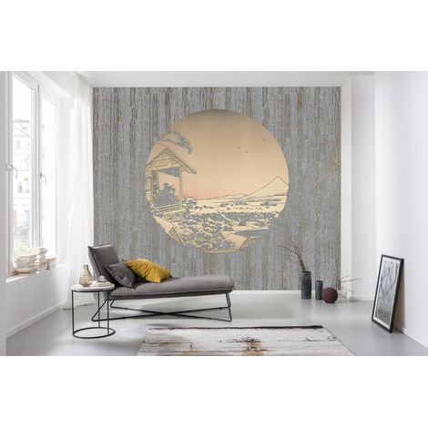 Papier peint panoramique modern Terre d’Or (1/4)