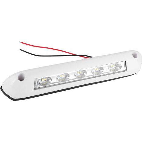 12V/24V LED-Leuchte, universell, 8W, wasserdicht, für Wohnmobile, Markisen, Veranda, Außenbeleuchtung (1/5)