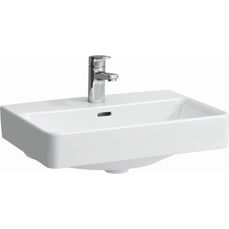 LAUFEN PRO S Waschtisch Compact, ohne Hahnloch, mit Überlauf, (1/5)