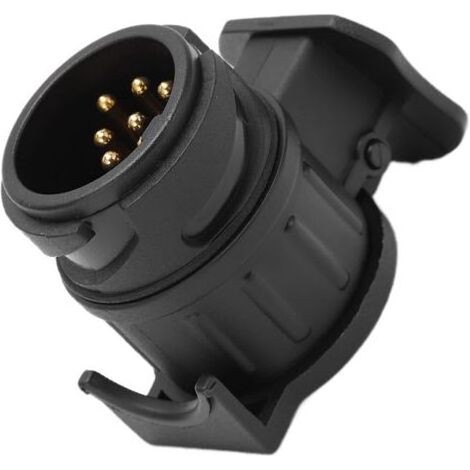 Connecteur d'adaptateur de remorque 12V 13Pin à 7Pin accessoire de convertisseur de prise de remorquage de barre d'attelage pour caravanes (1/4)