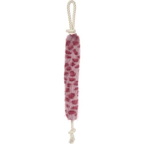 Gioco per cani fluff tail animalier rosa 8x69x5 cm