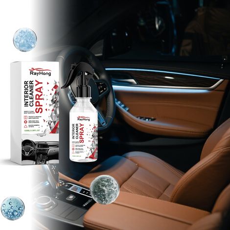 Autoinnenreinigungsspray, für verschiedene Materialien geeignet, feiner Nebel, Nass-/Trockenanwendung, staubabweisend und schützend – 100 ml -- BIEMMEDUE (1/5)