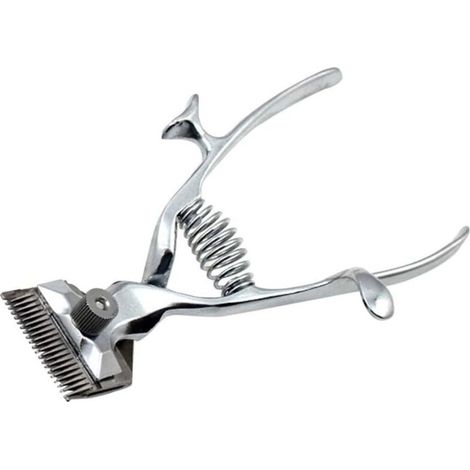 Tondeuse À Cheveux Manuelle - Acier Inoxydable - Pour Salon Ou Salle De Bain - Silencieuse Et Portable - 1 Pièce (1/5)