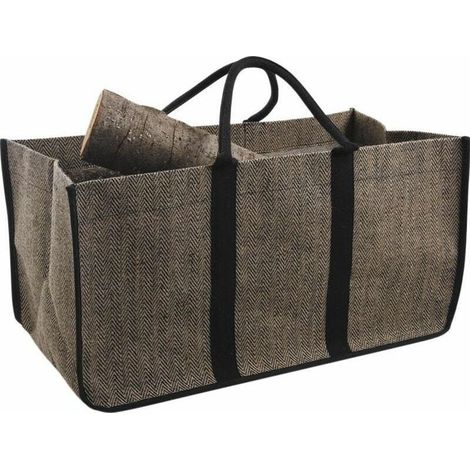 Sackleinen-Holzsack (1/2)