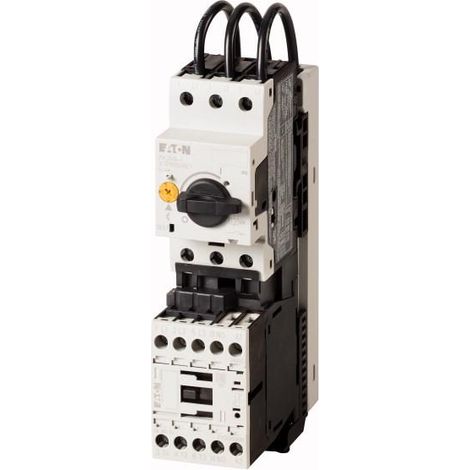 Démarreur moteur direct + adaptateur pour MSFS,3pole,1.5 kW/400 V/AC 3,150 kA,DC 000191108 EATON MSC DM 4 M7(24VDC)/MSFA